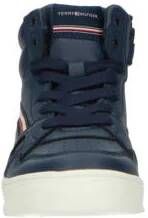 Tommy Hilfiger Kareem sneakers donkerblauw Jongens Imitatieleer Logo 30
