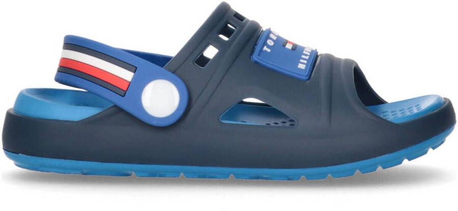 Tommy Hilfiger sandaal blauw Synthetisch 30