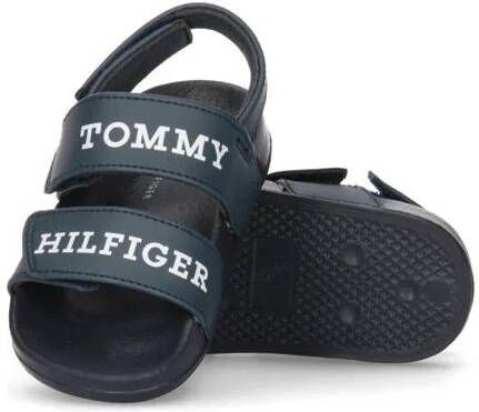 Tommy Hilfiger sandalen blauw Jongens Imitatieleer Logo 22