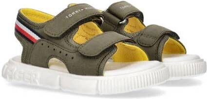 Tommy Hilfiger sandalen groen Jongens Imitatieleer Logo 29 - Foto 4