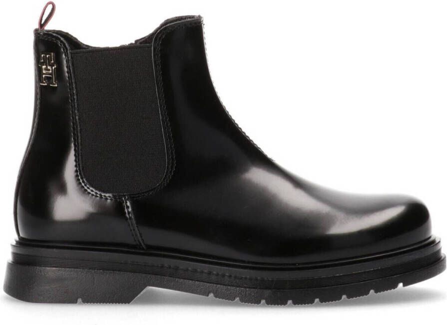 Tommy Hilfiger Chelsea-boots FLAG RAINBOOT gummlaarzen hakken instapschoen met aanhaaklus - Foto 6
