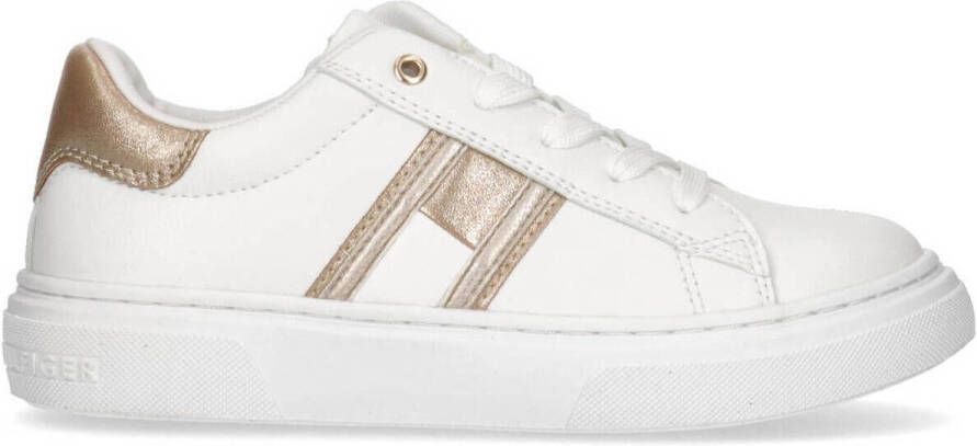 Tommy Hilfiger Sneakers FLAG LOW CUT LACE-UP SNEAKER met een ritssluiting