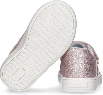 Tommy Hilfiger sneakers met glitters roze Meisjes Imitatieleer Meerkleurig 21 - Foto 2