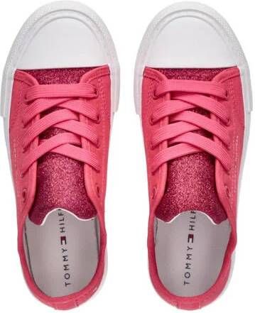 Tommy Hilfiger sneakers roze Meisjes Textiel Effen 30