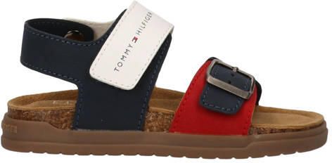 Tommy Hilfiger sandalen donkerblauw multi Jongens Rubber