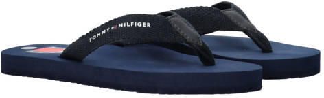 Tommy Hilfiger slippers donkerblauw Jongens Rubber - Foto 2