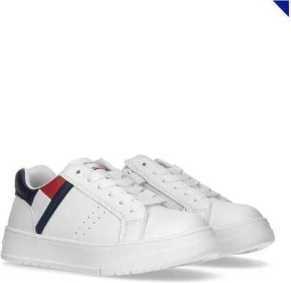 Tommy Hilfiger sneakers wit Jongens Imitatieleer Meerkleurig 30 - Foto 2