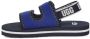 Ugg Lennon sandalen donkerblauw Jongens Textiel Logo 32.5 - Thumbnail 1