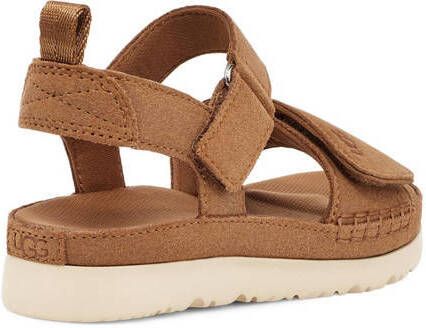 Ugg leren sandalen cognac Bruin Leer Effen 31.5 - Foto 2