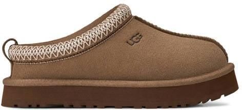 UGG K Tazz suède pantoffels bruin Effen