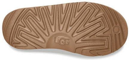 UGG Kids Classic Ultra Mini gevoerde enkelboots camel Bruin Suède - Foto 3