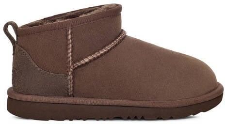 Ugg Classic Ultra Mini voor kinderen in Brown Dubbelzijdig