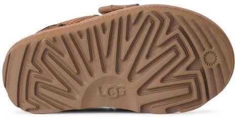 UGG Lowmel Spotted suède sneakers met panterprint cognac Bruin Panterprint - Foto 3