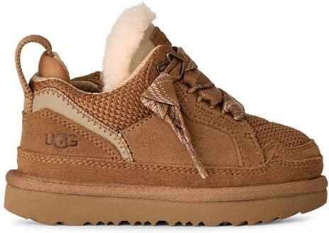 Ugg Lowmel voor kinderen in Brown Suede Textiel