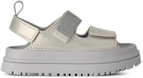 Ugg GoldenGlow Glossy Sparkles-sandaal in Silver