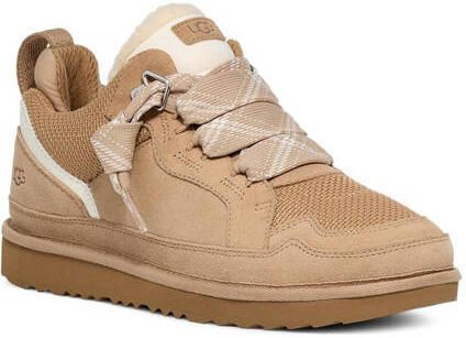 Ugg Lowmel voor kinderen in Beige Canvas Suede Gerecyclede Materialen - Foto 5