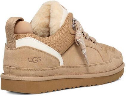 Ugg Lowmel voor kinderen in Beige Canvas Suede Gerecyclede Materialen - Foto 6