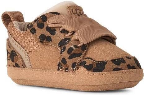 UGG suède sneakers met panterprint cognac Bruin Panterprint - Foto 2