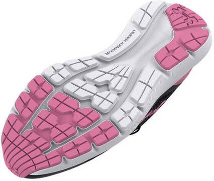 Under Armour BGS Surge 3 hardloopschoenen schoenen zwart roze Mesh 37.5 - Foto 4