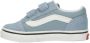 Vans Old Skool V-Color Theory suède sneakers lichtblauw Textiel 22.5 - Thumbnail 3
