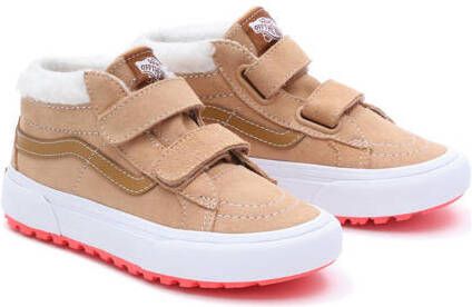 Vans SK8-Mid Reissue V MTE-1 sneakers beige rood Meisjes Suede 30