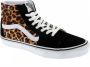 Vans Ua Sk8 Hi (Leopard)Black True White Schoenmaat 38 1 2 Sneakers VN0A4U3C3I61 - Thumbnail 2