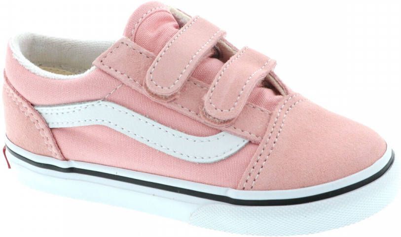 Vans Old Skool sneakers roze wit Canvas Meerkleurig 23 5