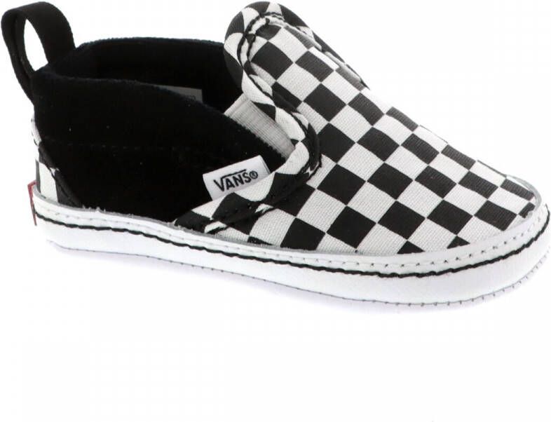 Vans Checkerboard Slip-On Baby Schoenen Black Canvas 5 Foot Locker - Foto 3