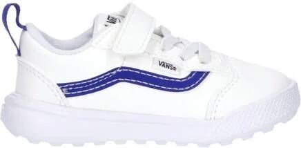 Vans UltraRange 66 V sneakers ecru blauw wit Jongens Meisjes Leer Meerkleurig 25