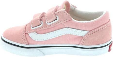 Vans Old Skool sneakers roze wit Meisjes Canvas Meerkleurig 23 5 - Foto 2