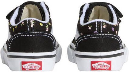 Vans Old Skool V katoenen gebloemde sneakers zwart meerkleurig Canvas - Foto 2