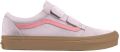 Vans Old Skool V katoenen sneakers lichtroze roze Jongens Meisjes Canvas - Lichtroze