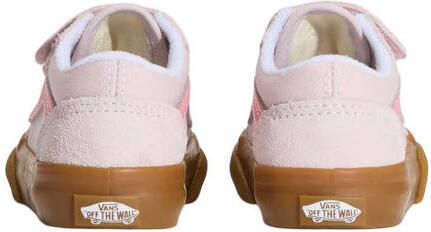 Vans Old Skool V katoenen sneakers lichtroze roze Jongens Meisjes Canvas - Foto 3