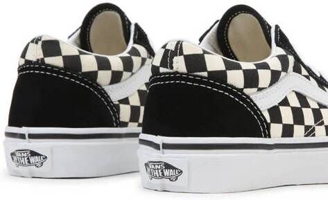 Vans Old Skool voorschools Schoenen Black Leer Textil 5 Foot Locker