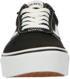 Vans Ward Platform sneakers zwart wit Jongens Meisjes Canvas 31