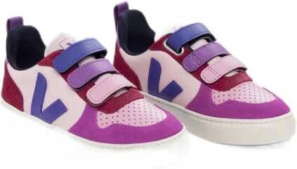 Veja leren sneakers roze Meisjes Leer Meerkleurig 28