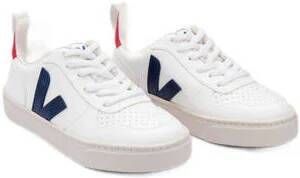 Veja V 10 Leather n Sneakers Sportschoenen Schoenen Leer Vegan Wit VX021267A - Foto 4