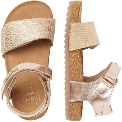 VINGINO Demi ll leren sandalen rosé Meisjes Leer Effen 24