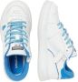 VINGINO Joshua Low leren sneakers wit blauw Jongens Leer Meerkleurig 28 - Thumbnail 1