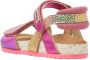 VINGINO Naomi leren sandalen roze multi Leer Meerkleurig 28 - Thumbnail 3