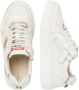 VINGINO Odette Low leren sneakers wit goud Meisjes Leer Meerkleurig 26 - Thumbnail 3