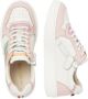 VINGINO Odette Low leren sneakers wit lichtroze lichtgroen Meisjes Leer 39 - Thumbnail 4