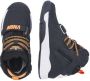 VINGINO Raoul Mid leren sneakers zwart Jongens Leer Meerkleurig 29 - Thumbnail 4