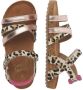 VINGINO Vienna leren sandalen beige roze metallic Leer Meerkleurig 25 - Thumbnail 4