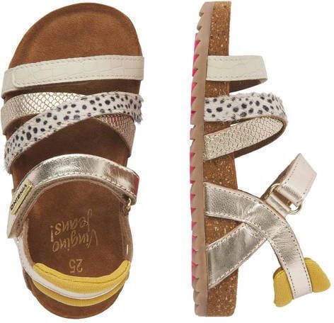 VINGINO Vienna leren sandalen goud metallic Leer Meerkleurig 30 - Foto 10
