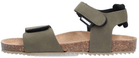 Vingino VIN826413-769 Jongens Platte Sandalen Groen Leer Klittenband - Foto 3