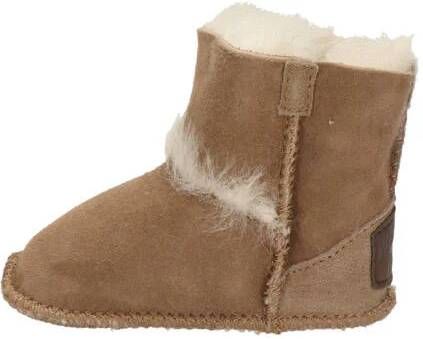 Warmbat Australia suede babyschoenen cognac Bruin Effen 20 21 - Foto 3