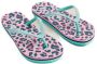 WE Fashion teenslippers roze zwart groen Meisjes Rubber 28 29 - Thumbnail 1