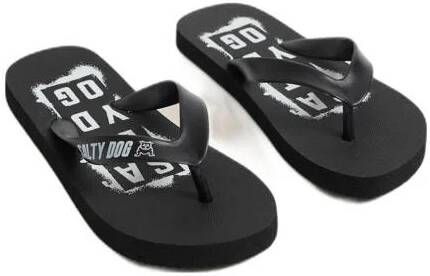 WE Fashion teenslippers zwart Jongens Rubber 30 31