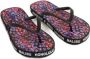 WE Fashion teenslippers zwart Meisjes Rubber 28 29 - Thumbnail 1